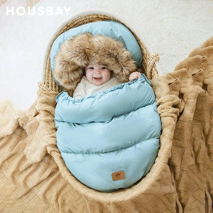 Cozy and Premium Winter Footmuff for Babies/Toddlers - Warm Stroller Sleeping Bag for Cold Weather