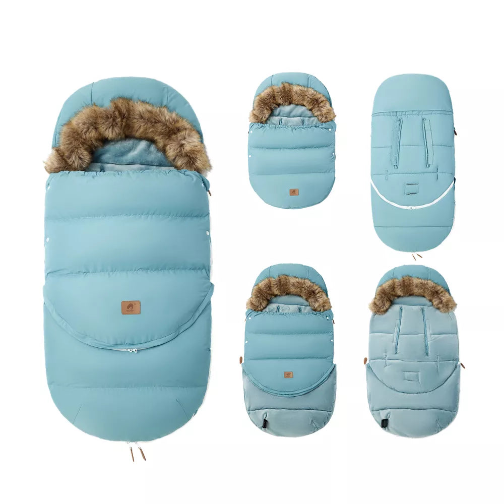 Cozy and Premium Winter Footmuff for Babies/Toddlers - Warm Stroller Sleeping Bag for Cold Weather